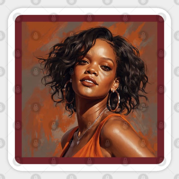 Rihanna Sticker by DarkAngel1200